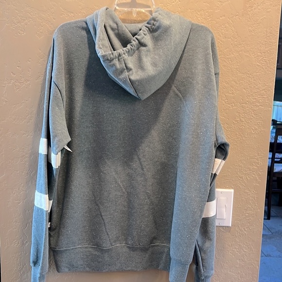 Sovereign Code Men’s Eaton Striped Pullover color Dk Sea Hoodie size Lar… - Picture 11 of 17